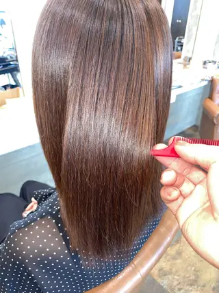 セミロング RITZ 髪質改善/ 清水のヘアスタイル