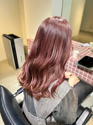 ロング カラー 髪質改善マスター 長尾勇弥/梅田中津のヘアスタイル