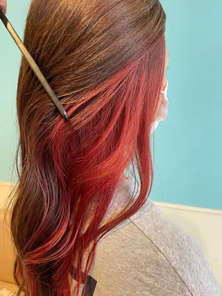 ロング 日置 大智のヘアスタイル