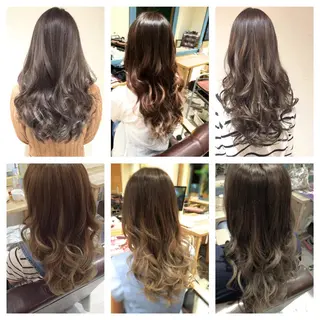 ショート ミディアム セミロング ロング カラー パーマ ヘアアレンジ バレイヤージュ/ 髪質改善/渡邉悟🌱のヘアスタイル