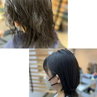ミディアム olu ’ olu spa &treatment所属・KAZU oluoluのヘアスタイル