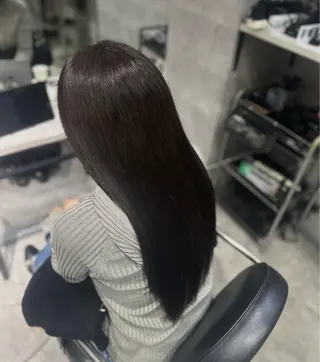 ロング カラー _white難波店 .ヒナ⭐️のヘアスタイル