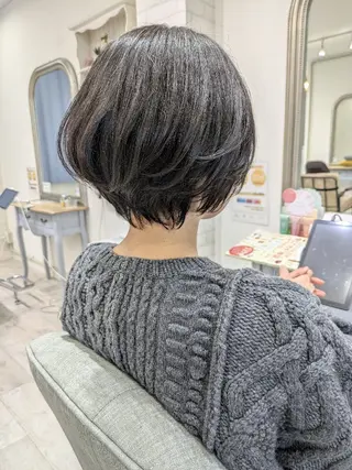 ショート GARDEN by illu Co.Ltd/ガーデンバイイル所属・ミヤザキ マサユキのヘアスタイル