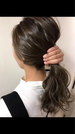 ロング カラー 【天満1艶髪】潤艶/ 髪質改善🌹釣本竜哉のヘアスタイル