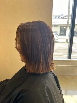 ミディアム オオソコ マサユキのヘアスタイル