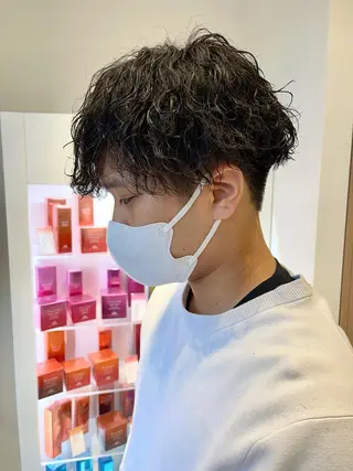 ショート パーマ メンズ メンズパーマ特化/ KAORU/店長のヘアスタイル
