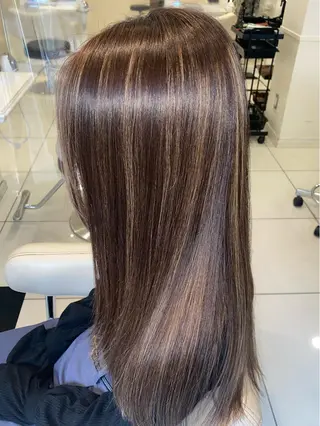 ロング 艶髪✨髪質改善カラー 楠本浩子のヘアスタイル
