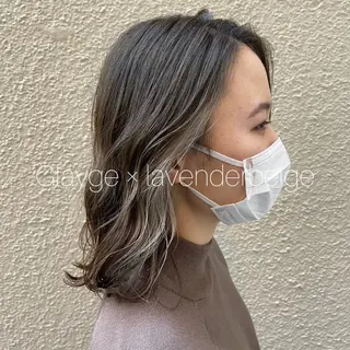 ミディアム カラー 👑髪質改善の匠👑 サンジョウ ユウキのヘアスタイル