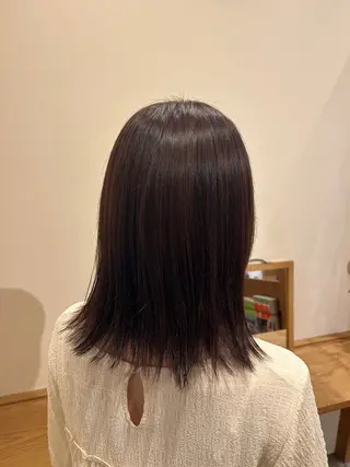 ミディアム カラー ‎🤍江坂 ハヤシアヤナ‎🤍のヘアスタイル