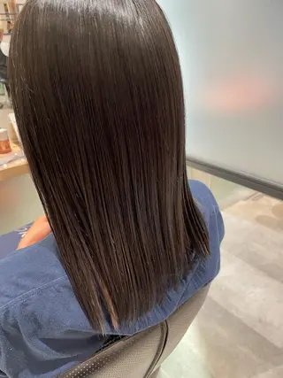 セミロング カラー パーマ/ボブ/レイ ヤー💫SUZUKAのヘアスタイル