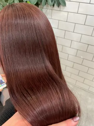 ミディアム カラー 髪質改善&トリートメント Loops鷺沼店所属・🌷髪質改善/ 落合 咲弥🌷のヘアスタイル