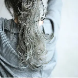 ロング カラー パーマ 下北沢 soiのヘアスタイル