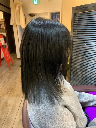 ミディアム カラー ✂︎中山竜哉✂︎ 川崎スタイリストのヘアスタイル