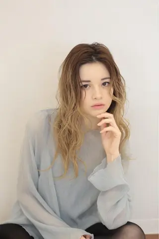 ロング GO TODAY  SHAiRE SALON 名古屋店所属・艶カラー/髪質改善/ 西　大喜(ひろき)のヘアスタイル