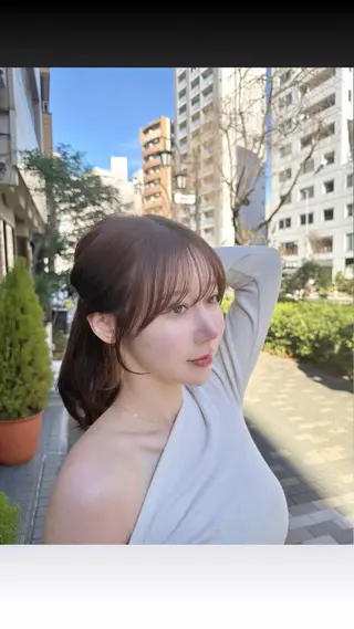 セミロング Prune渋谷所属・レイヤー特化 /Renのヘアスタイル