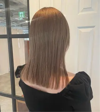 ミディアム カラー ヘアアレンジ CEINE【セーヌ】 三軒茶屋のヘアスタイル