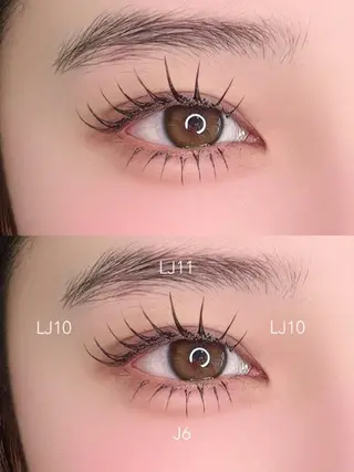 マツエク・マツパ KKSBeauty 天王寺店のマツエク・マツパデザイン