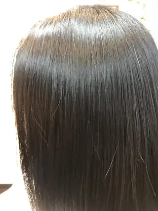 ミディアム カラー パーマ 桧山 真のヘアスタイル