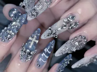 メンズ ネイル Bloom kabukiのネイルデザイン