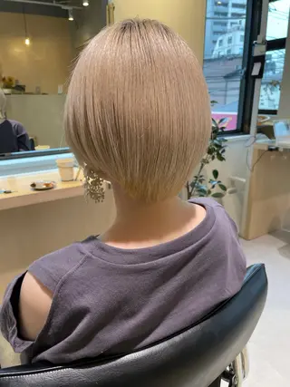 ショート 【髪質改善】 川津翔太のヘアスタイル