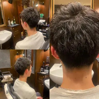ショート メンズ 菅野 綺華のヘアスタイル