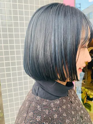 ミディアム カラー DiMPlE  ディンプル所属・🌸スタイリスト 山浦美恵のヘアスタイル