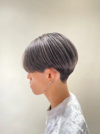 ショート luce所属・千代 夏輝のヘアスタイル