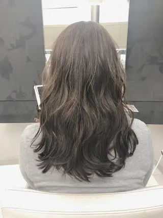 ロング カラー Dream30所属・Dream30 miyuのヘアスタイル