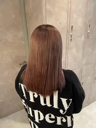 セミロング カラー tocca千葉店 /せりなのヘアスタイル