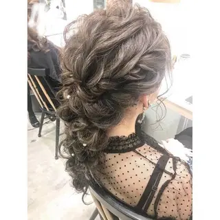 ロング ヘアアレンジ 加藤 圭悟のヘアスタイル