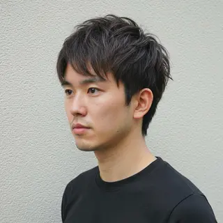 ショート カラー パーマ メンズ 🎸メンズ/パーマ/ ショート🎸工藤達哉のヘアスタイル