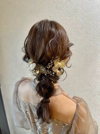 ヘアアレンジ charm《銀座》 ヘアセット/縮毛矯正のヘアスタイル