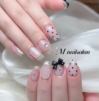 ネイル M🌷nail 長さだし専門店のネイルデザイン