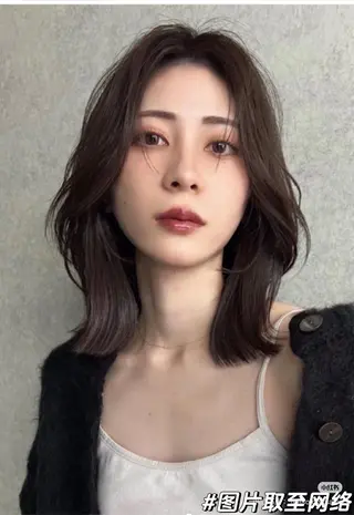 ミディアム カラー ヘアアレンジ GLanz 朱蒙のヘアスタイル