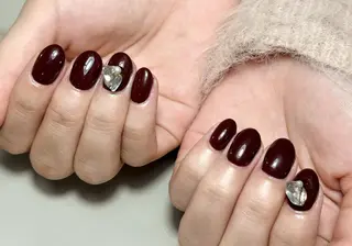 ネイル By moonネイル 🌷ワンホン/韓国風のネイルデザイン