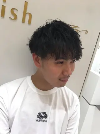 メンズ ❤️パーマ美容師✂︎ 井口美緒のヘアスタイル