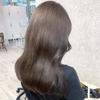 ミディアム カラー 高橋 みく/ minim 暖色のヘアスタイル