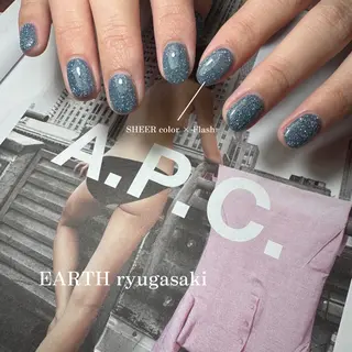 ネイル hair&make EARTH coiffure beaute 龍ケ崎店所属・tomita ayakaのネイルデザイン