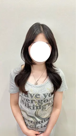 ロング Rei /透明感×韓国ヘアのヘアスタイル