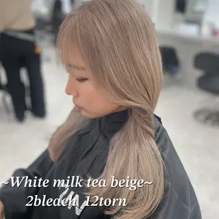 セミロング カラー 🌿透明感赤み消し Keishin🌿のヘアスタイル