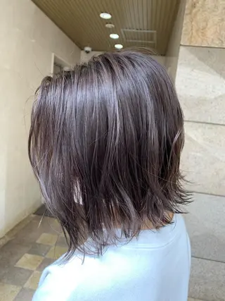 ミディアム カラー amie上尾【アミ】 RINAのヘアスタイル