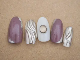 ネイル トップネイリスト Ribbon立川店のネイルデザイン