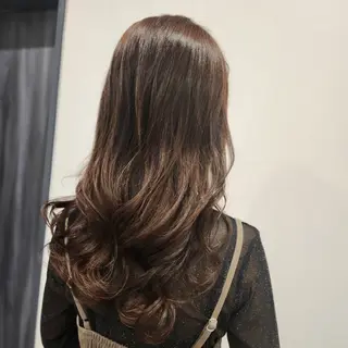 セミロング カラー O.hair designers所属・シールエクステ🎀 ホシノ🕒ユウカのヘアスタイル