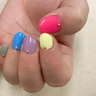 ネイル アトリエ　ミモザ所属・いまむら あかりのネイルデザイン