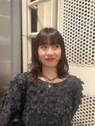 セミロング AR.MARA  hair studio所属・縮毛矯正モデル募集中 ◾️フウカのヘアスタイル