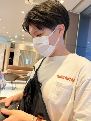 メンズ ハイトーンカラー🩵 耳ツボジュエリー👂のその他イメージ