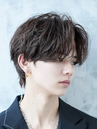 パーマ メンズ SALOWIN新宿三丁目所属・新宿/新宿三丁目 骨格似合わせ梶原のヘアスタイル