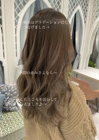 ロング カラー 美髪/カラー 美容院🌈渡辺隼也のヘアスタイル