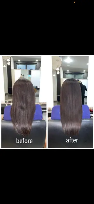 ロング カラー 薄毛ケア/痒みケア オガワシンペイのヘアスタイル