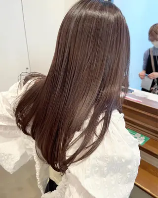 ロング カラー サソウ ユリエ🥥のヘアスタイル